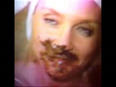 After consuming excrement, scat girls get their ass holes penetrated.